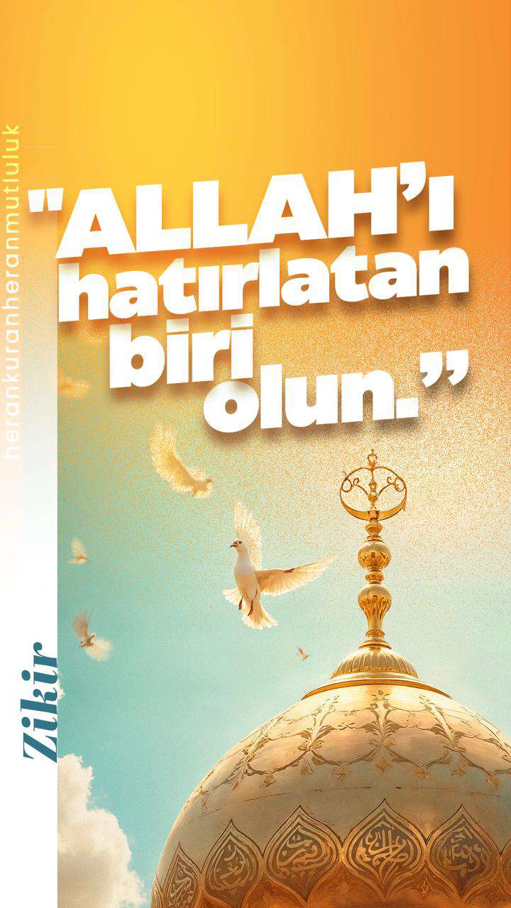 Dünyanın gürültüsü içinde manevi bir ışık ve hatırlatma görseli.