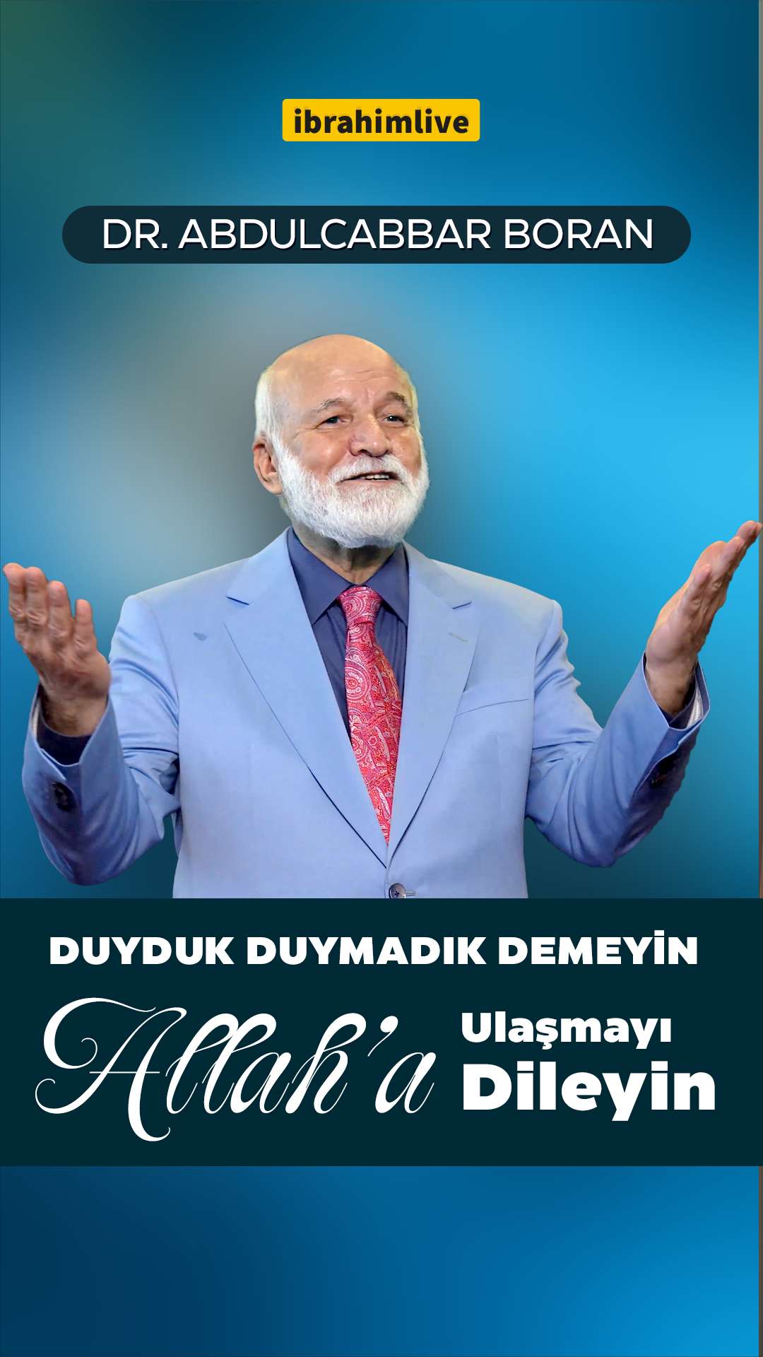 Allah'a ulaşmayı dileyerek birinci kat cennetin sahibi olmayı anlatan görsel.