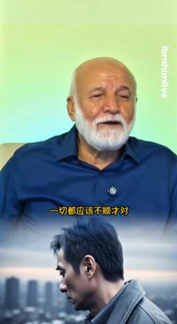 一个在黑暗的门前坚持祈祷并迎来光明的人