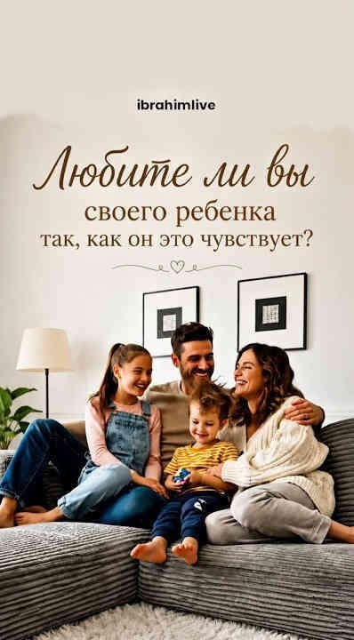 Чувствуют ли ваши дети настоящую любовь сегодня?