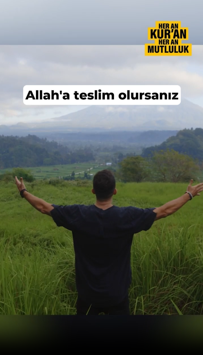 Sen Allah’a yönel, o senin işini görsün.