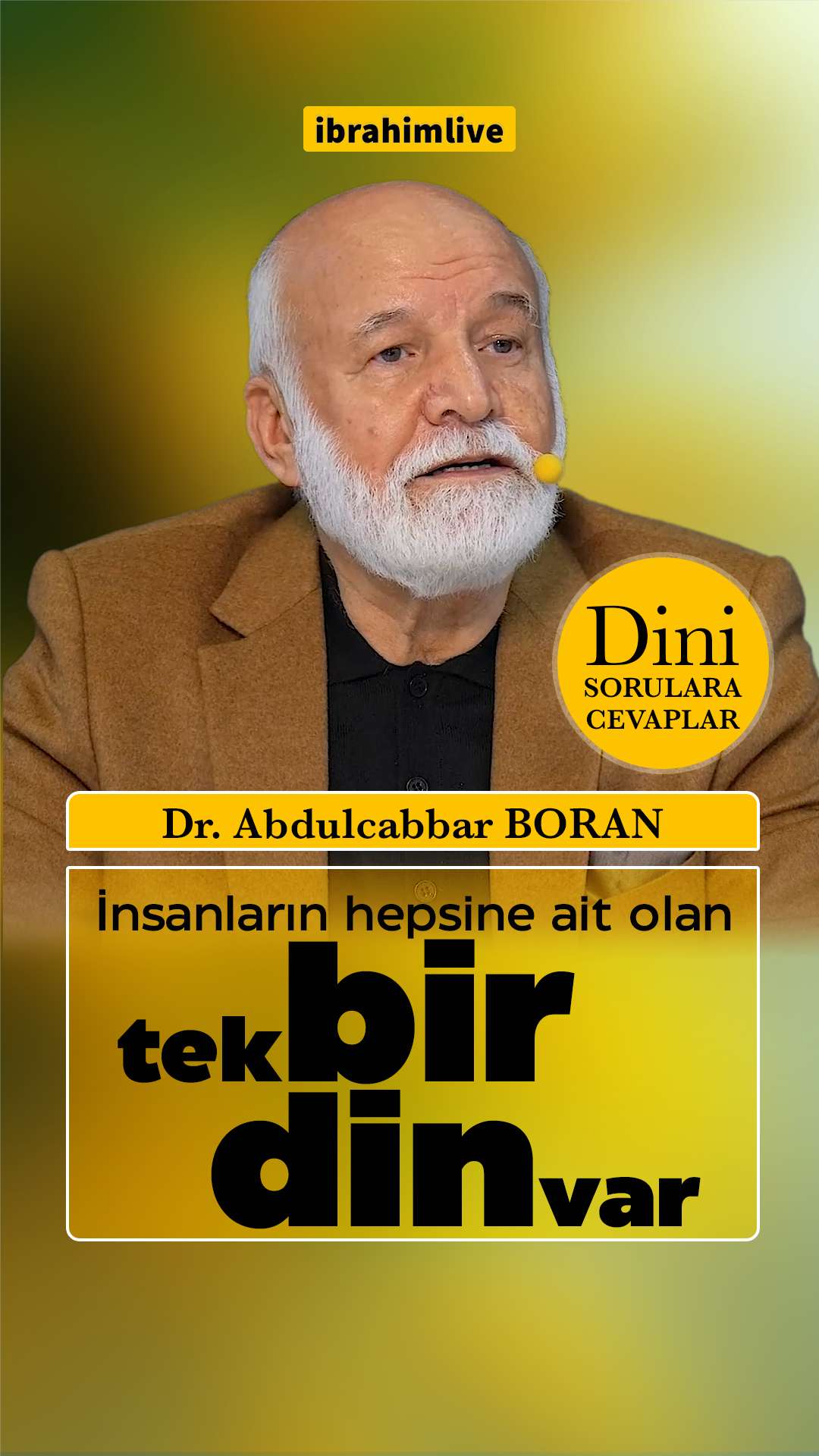 Peygamberlerin ortak dini olan 7 safha 4 teslimi anlatan şema görseli.