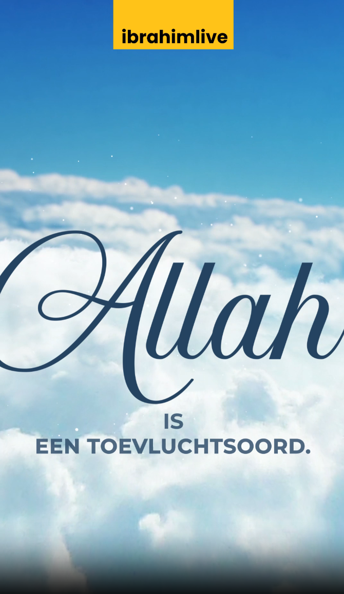Toevlucht, rust, en tranen bij Allah