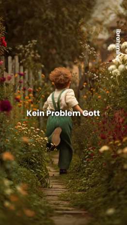 Vertraue auf Gott: Alles wird gut und zum Guten wenden.