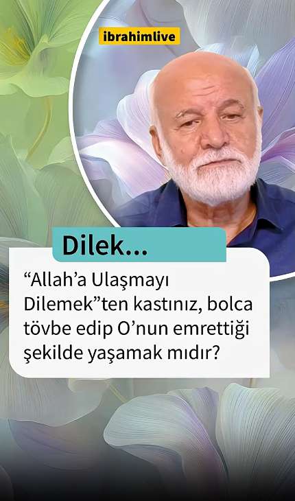 Ruhun Allah’a dönüş yolculuğu anlatılıyor