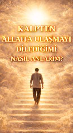 Allah’a ulaşmayı dileyerek manevi huzura ve mutluluğa kavuşan insanlar.