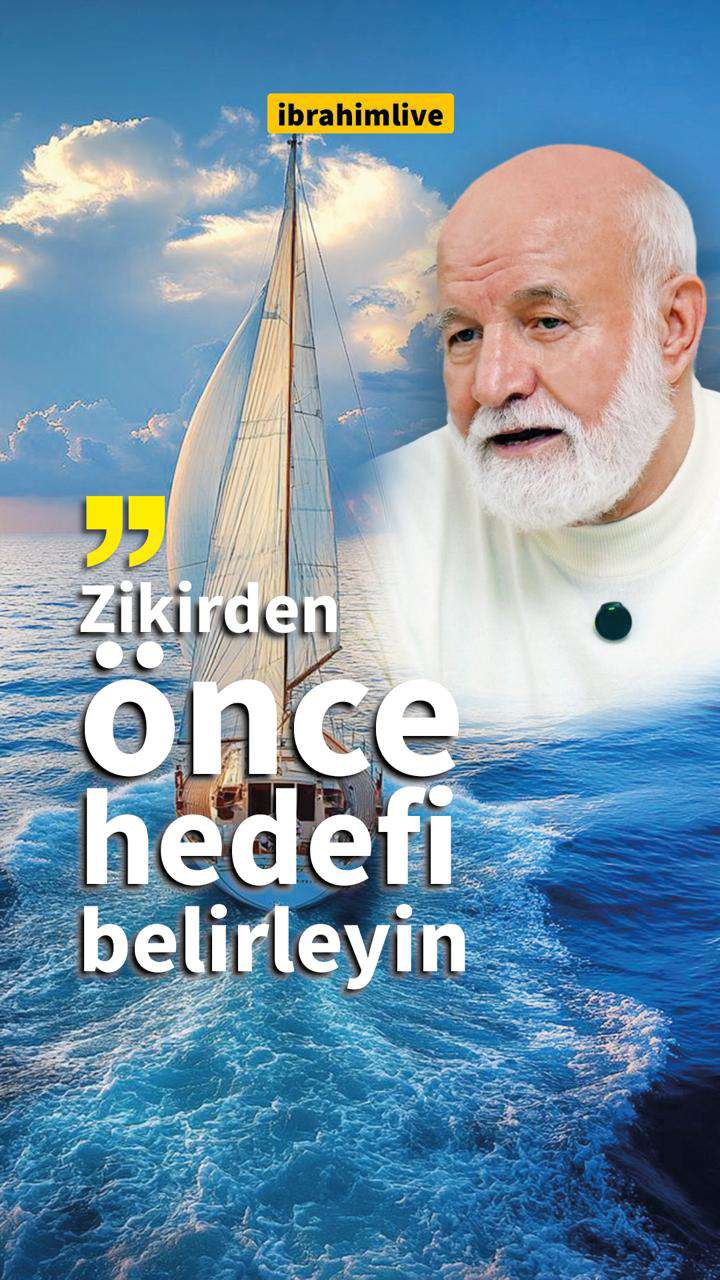Zikir çeken bir gencin kalbinde doğan manevi ışık ve huzur.