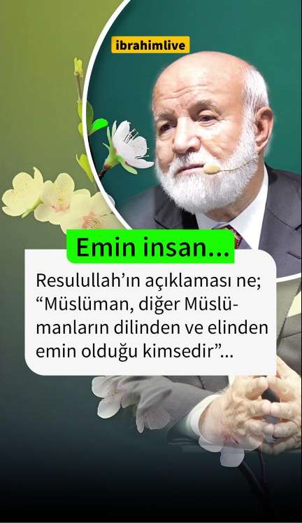 Müslümanın Ölçüsü: Dil, El ve Affetmek