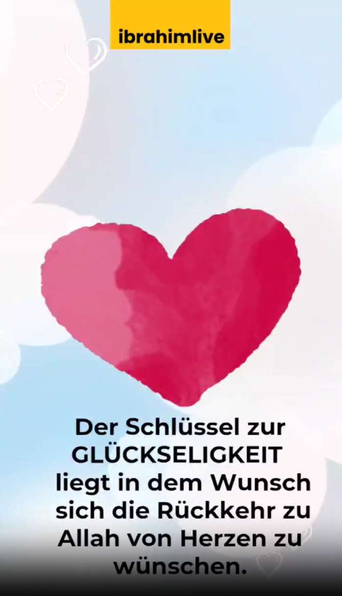 Die Nähe zu Allah ist dein wahres Glück