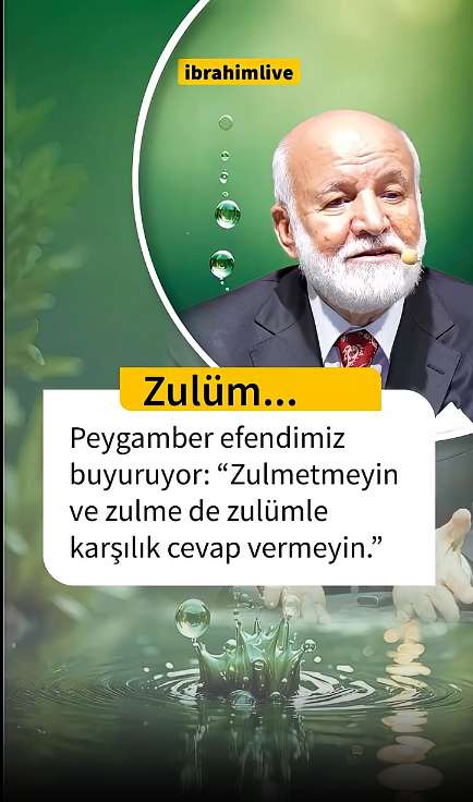 Zulme karşı sabır ve Allah’a güven