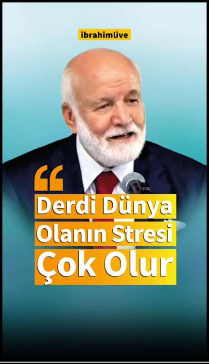 Dünya Derdi mi, Allah’ı Tercih mi?