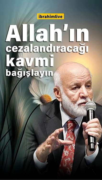 Adalet ve sevgiyle mazluma el uzat
