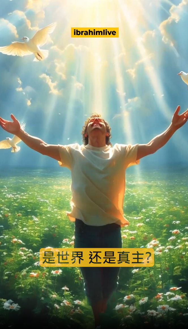 幸福不在世界，在于真主