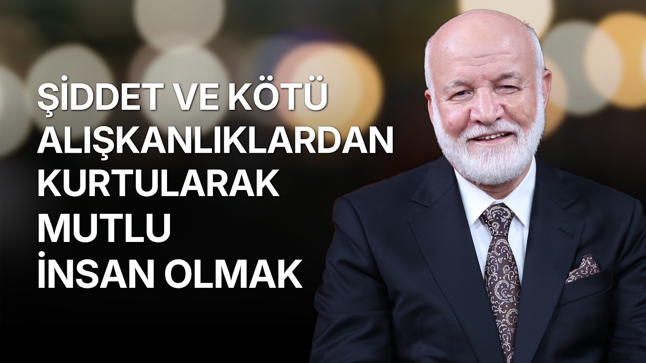 Dr. Abdulcabbar Boran ile Şiddet ve Kötü Alışkanlıklardan Kurtularak Mutlu insan olmak Paneli | Bodrum